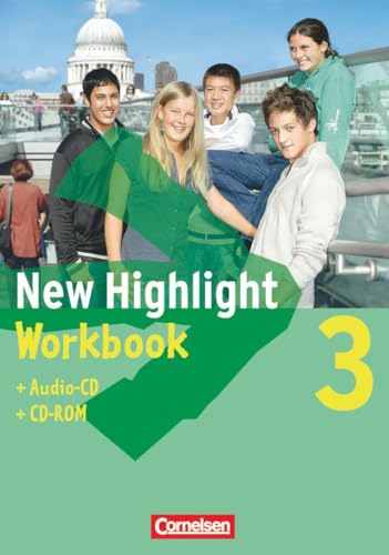 New Highlight - Allgemeine Ausgabe - Band 3: 7. Schuljahr: Workbook mit CD-ROM und Text-CD von Cornelsen Verlag GmbH